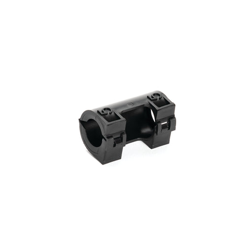 HellermannTyton Hinged Convoluted Tubing Breakout Fitting L-0.75 Inch X R-0.75 Inch Polypropylene Black 400 Per Package (167-00222)