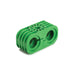 HellermannTyton HDCM2 Clamp Bundle Separator Two Hole PA66HIRGF15 Green 600 Per Package (151-03254)