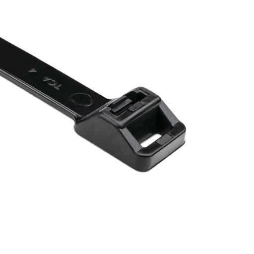 HellermannTyton Releasable Cable Tie Release Tab 20.3 Inch Long 250 Pound Tensile Strength PA66 UV Black 25 Per Package (RT250R0UVX2)
