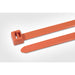 HellermannTyton Heavy-Duty Cable Tie 43.1 Inch Long UL Rated 175 Pound Tensile Strength PA66 Orange 25 Per Package (T150XL3X2)