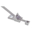HellermannTyton 2-Piece Cable Tie/Screw Mount 15 Inch Long M8 Hole 120 Pound PA46 Gray 100 Per Bag (156-00409)