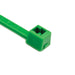 HellermannTyton MilSpec Cable Tie 8 Inch Long MS3367 18 Pound Tensile Strength PA66 Green 1000 Per Bag (111-02523)