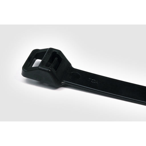 HellermannTyton Heavy Duty Cable Tie 28.7 Inch Long UL Rated 250 Pound Tensile Strength PA66HIRHSUV Black 25 Per Package (111-01621)