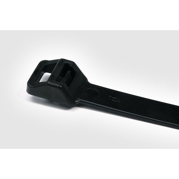 HellermannTyton Heavy Duty Cable Tie 28.7 Inch Long UL Rated 250 Pound Tensile Strength PA66HIRHSUV Black 25 Per Package (111-01621)