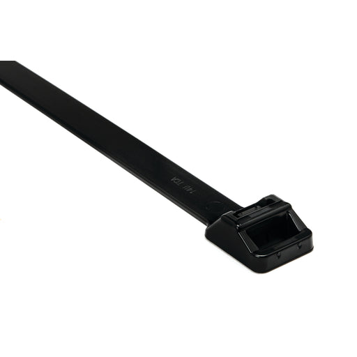 HellermannTyton Heavy-Duty Cable Tie 20.3 Inch Long UL Rated 250 Pound Tensile Strength PA66HIRHSUV Black 25 Per Package (T250R0HIRUVX2)