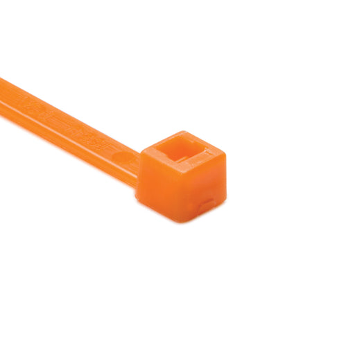 HellermannTyton High -Temperature Cable Tie 6 Inch Long 30 Pound Tensile Strength PA66HIRHS Orange 1000 Per Package (111-03087)