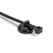 HellermannTyton Magnetic Cable Tie Mount Unassembled Set 0.75 Inch Diameter Neodymium (Magnet)/Polyacetal (POM)/Steel 10 Pound Pull Black 100 Per Box (156-03232)
