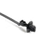 HellermannTyton 1-Piece Cable Tie/Fir Tree Mount With Disc 6.5 Inch Long 8-8.5mm Mounting Hole PA66HS Black 500 Per Carton (157-00379)