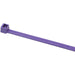 HellermannTyton Cable Tie 12 Inch Long UL Rated 50 Pound Tensile Strength PA66 Purple 100 Per Package (T50I7C2)