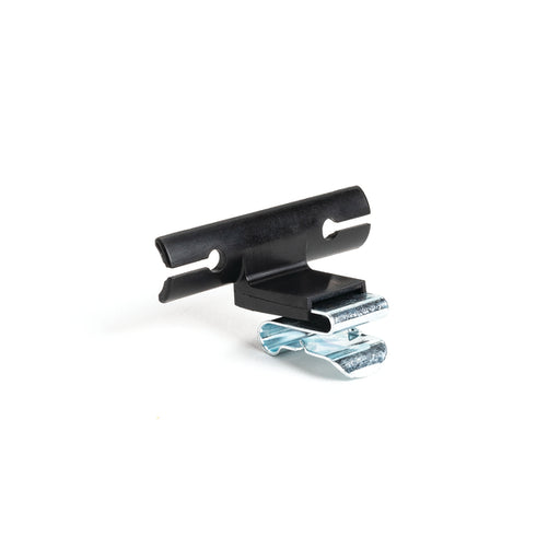 HellermannTyton Edge Clip And Tape Clip Panel Thickness .06 Inch-.08 Inch 1.43 Inch Long PA66HIRHSUV Black 4000 Per Carton (133-04257)