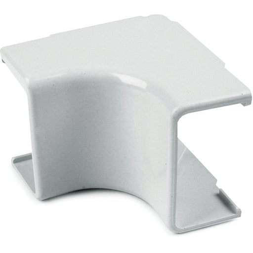 HellermannTyton Internal Corner Cover 3/4 Inch 1 Inch Bend Radius PVC Office White 1 Per Bag (TSR1FW-33)