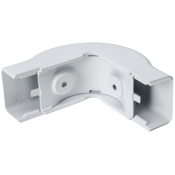 HellermannTyton External Corner Cover 1-1/4 Inch 1 Inch Bend Radius PVC Ivory 1 Per Bag (TSR2I-29-1)