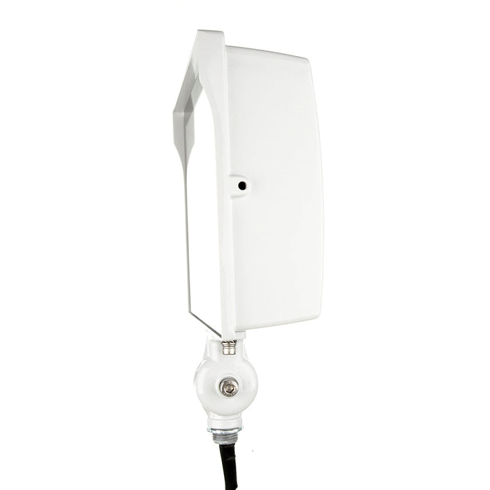 RAB LED Flood X17 Field Adjustable 80W-60W-40W 3000K/4000K/5000K With Knuckle Mount Photocell White (X17XFU80W)