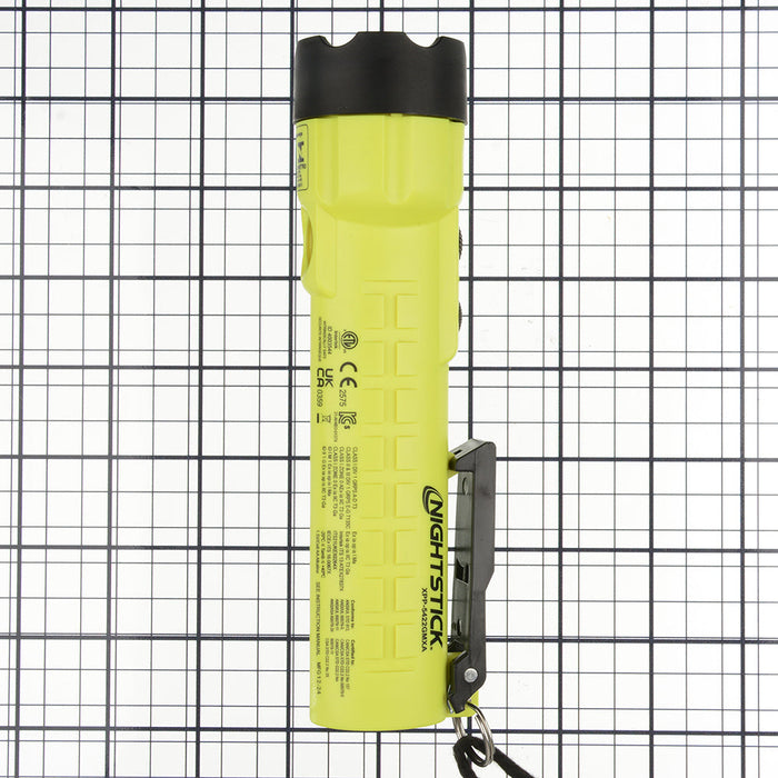 Nightstick Intrinsically Safe Dual-Light Flashlight With Magnets 3 AA Not Included Green Atex (XPP-5422GMXA)