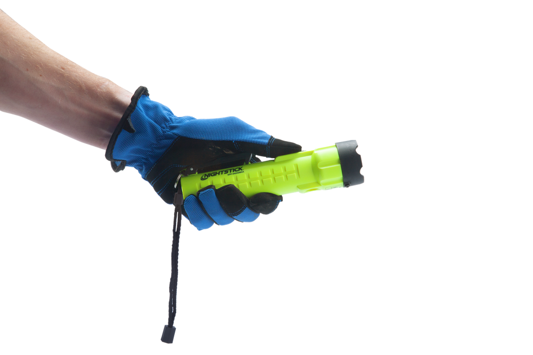 Nightstick Intrinsically Safe Dual-Light Flashlight With Magnets 3 AA Not Included Green Atex (XPP-5422GMXA)