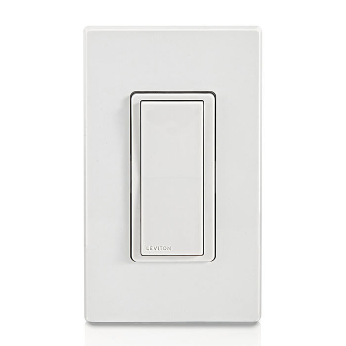 Leviton Decora Smart Switch Z-Wave 800 Series White Neutral Wire Required (ZW15S-1RW)