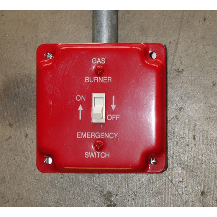 Southwire Garvin 4 Square Emergency On/Off Toggle Switch Cover For Gas Powered Applications (BP-1935)