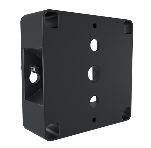 RAB Area Lights A17 Wall Mount Kit Black (A17-WM/B)