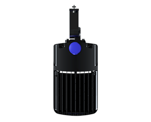 RAB Area A17 LED Fixture 3-Way Field Adjustable 3000K/4000K/5000K 150W/100W/70W LED Black (A17XFU150B)