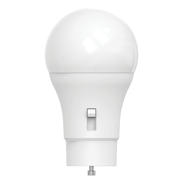 RAB 14W LED A19 Bulb CCT Selectable 2700K/3000K/3500K/4000K/5000K 90 CRI 120V GU24 Base (A19-14-GU24-9CCT-DIM)