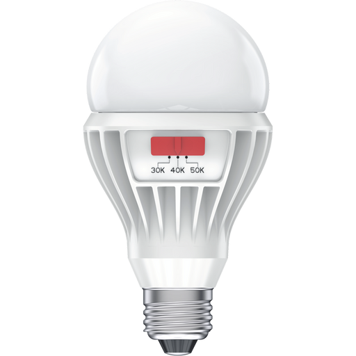 RAB LED A21 Lamp Medium E26 Base 17W CCT Selectable 3000K/4000K/5000K 90 CRI 120-277V (A21-17-E26-9CCT-DIM-UNV)