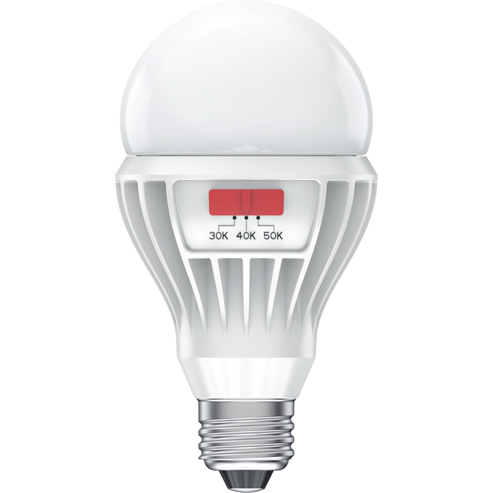 RAB LED A21 Lamp Medium E26 Base 17W CCT Selectable 3000K/4000K/5000K 90 CRI 120-277V (A21-17-E26-9CCT-DIM-UNV)