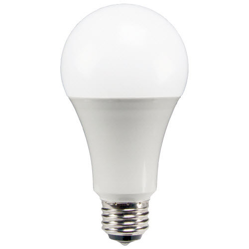 TCP LED A-Lamp Series 3-Way A19 Dimmable 25000 Hour 100/60/40W Equivalent Omni California Quality 3000K (L100A213W2530KCQ)