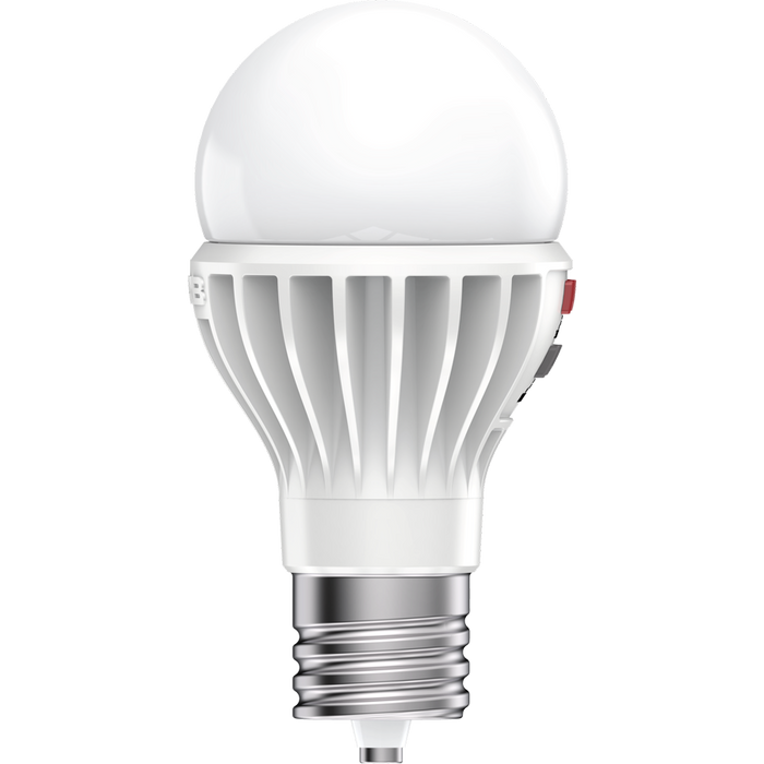 RAB LED A23 Lamp EX39 Base Wattage/CCT Selectable 24W/19W/14W 3000K/4000K/5000K 80 CRI 120-277V (A23-24S-EX39-8CCT-DIM-UNV)