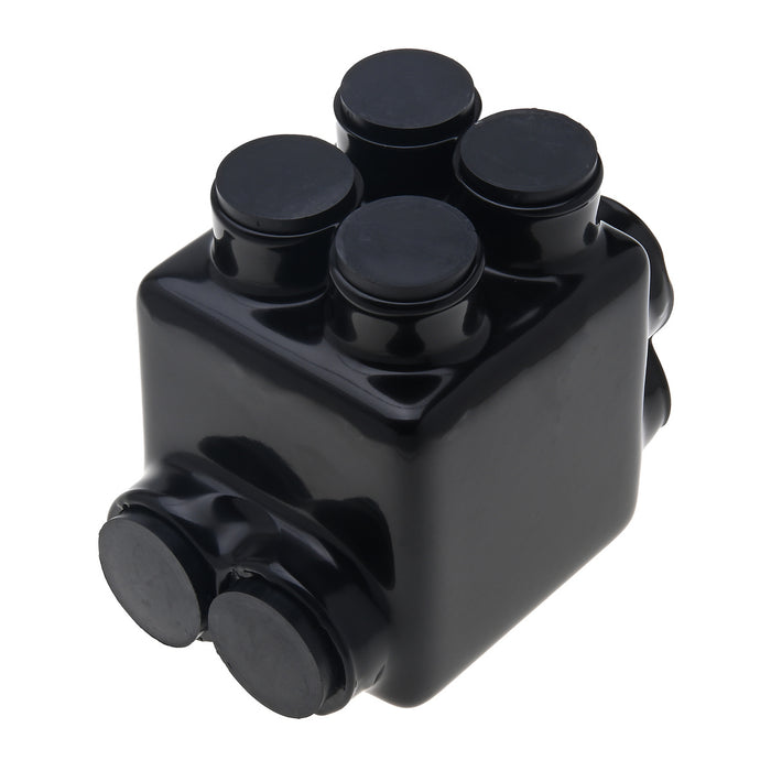 NSI 600 MCM - 6 AWG Stacked Polaris Insulated Multi-Tap Connector 4-Port [Double Sided Entry] (IPLDS600-4)