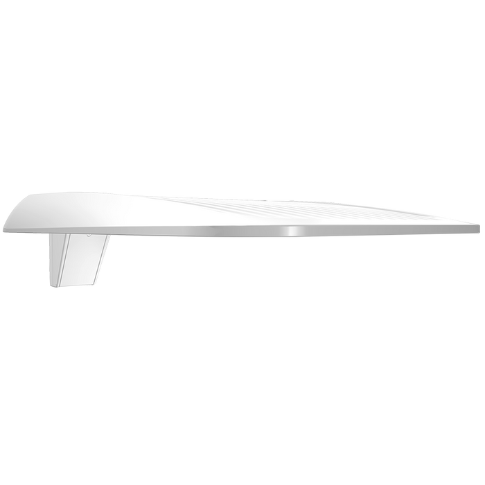 RAB LED Large Area Light Type V Wattage/CCT Selectable 250W/200W/150W 3000K/4000K/5000K 120-277V Pole Mount White (A34T5LW)