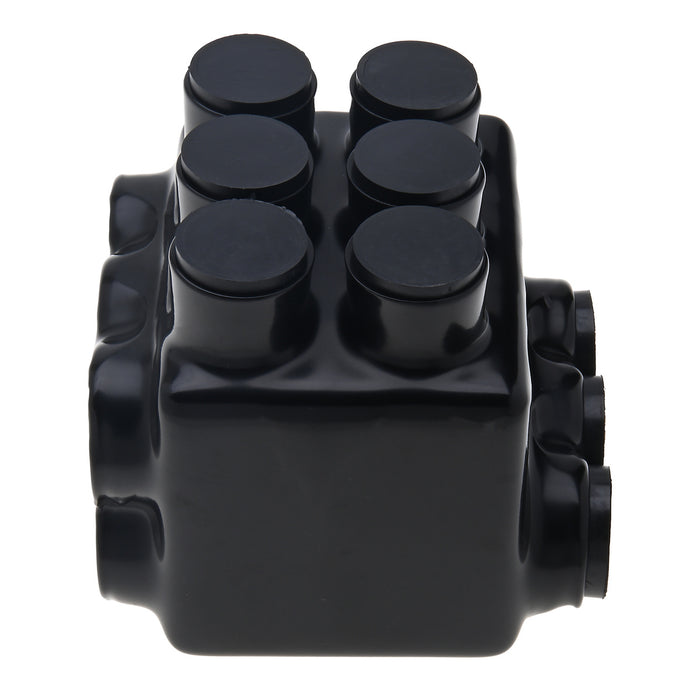 NSI 600 MCM - 6 AWG Stacked Polaris Insulated Multi-Tap Connector 6-Port [Double Sided Entry] (IPLDS600-6)