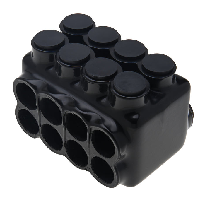 NSI 600 MCM - 6 AWG Stacked Polaris Insulated Multi-Tap Connector 8-Port [Double Sided Entry] (IPLDS600-8)
