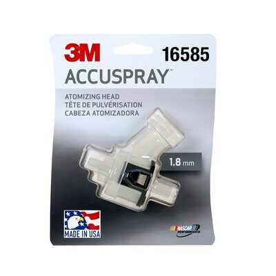 3M - 16585 Accuspray Atomizing Head 16585 Clear 1.8 Mm (7100078990)