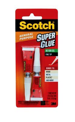 3M - 97839 Scotch Super Glue Gel Ad112T .07 Ounce (7000047668)