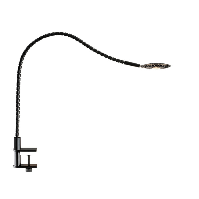 Adesso Natrix LED Clip Lamp Black/Brushed Steel (AD9122-01)