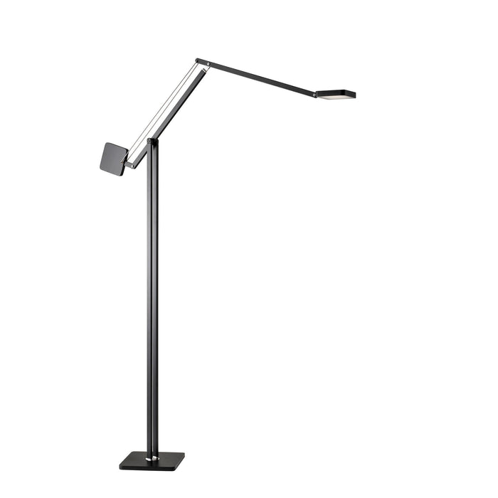 Adesso Cooper LED Floor Lamp Black Matte Finish (AD9131-01)