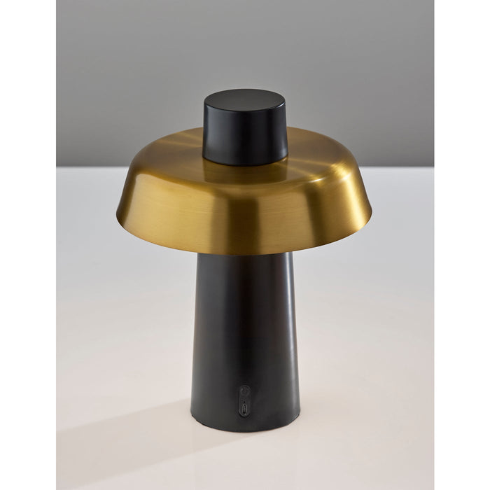 Adesso ADS360 Pirlo LED Cordless Table Lamp Black (AD9204-01)