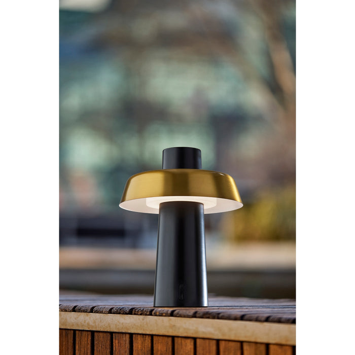Adesso ADS360 Pirlo LED Cordless Table Lamp Black (AD9204-01)