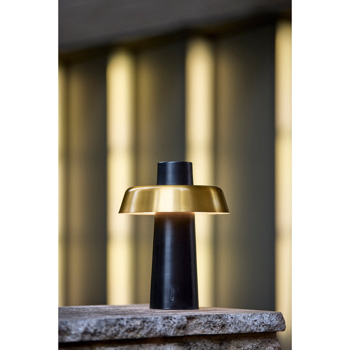 Adesso ADS360 Pirlo LED Cordless Table Lamp Antique Brass (AD9204-21)