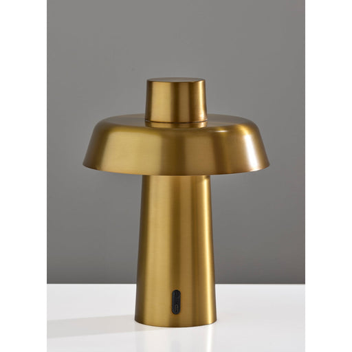 Adesso ADS360 Pirlo LED Cordless Table Lamp Antique Brass (AD9204-21)