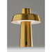 Adesso ADS360 Pirlo LED Cordless Table Lamp Antique Brass (AD9204-21)