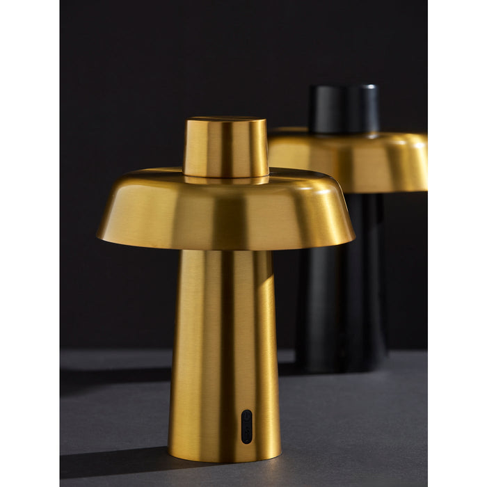 Adesso ADS360 Pirlo LED Cordless Table Lamp Antique Brass (AD9204-21)