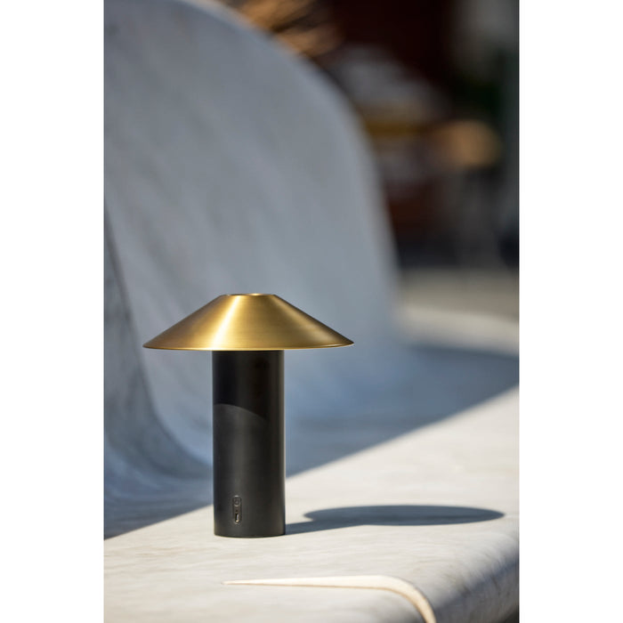 Adesso ADS360 Pina LED Cordless Table Lamp Black (AD9205-01)