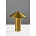 Adesso ADS360 Pina LED Cordless Table Lamp Antique Brass (AD9205-21)