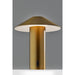 Adesso ADS360 Pina LED Cordless Table Lamp Antique Brass (AD9205-21)