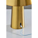 Adesso ADS360 Pina LED Cordless Table Lamp Antique Brass (AD9205-21)