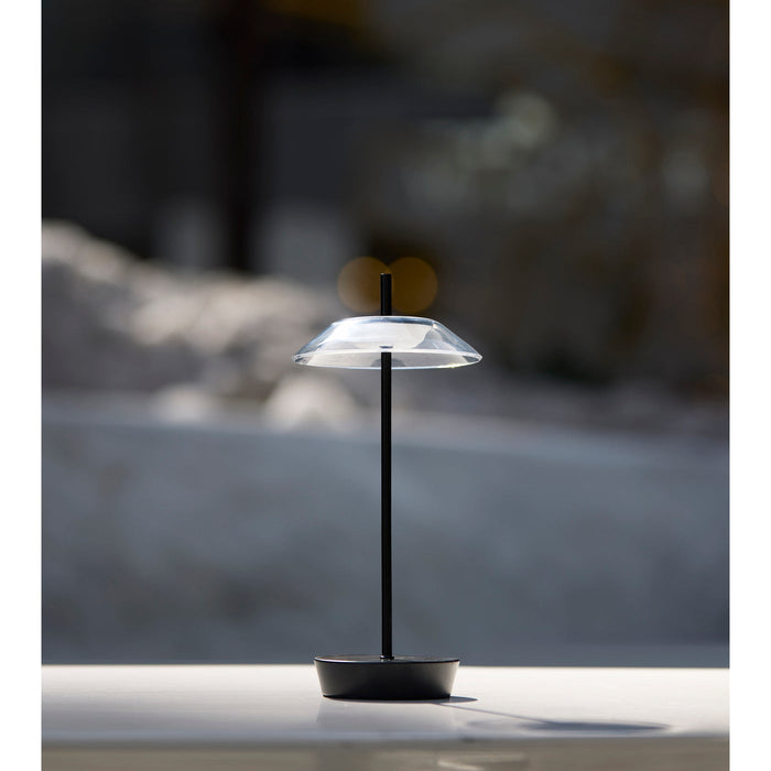 Adesso ADS360 Ako LED Cordless Table Lamp Black (AD9206-01)