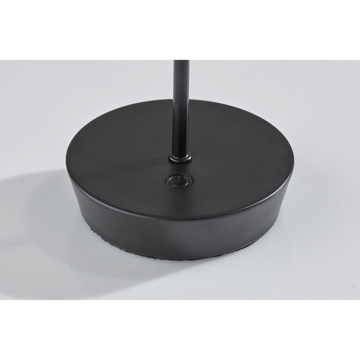 Adesso ADS360 Ako LED Cordless Table Lamp Black (AD9206-01)