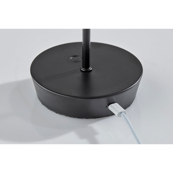 Adesso ADS360 Ako LED Cordless Table Lamp Black (AD9206-01)