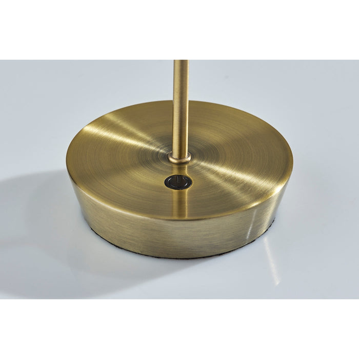 Adesso ADS360 Ako LED Cordless Table Lamp Antique Brass (AD9206-21)